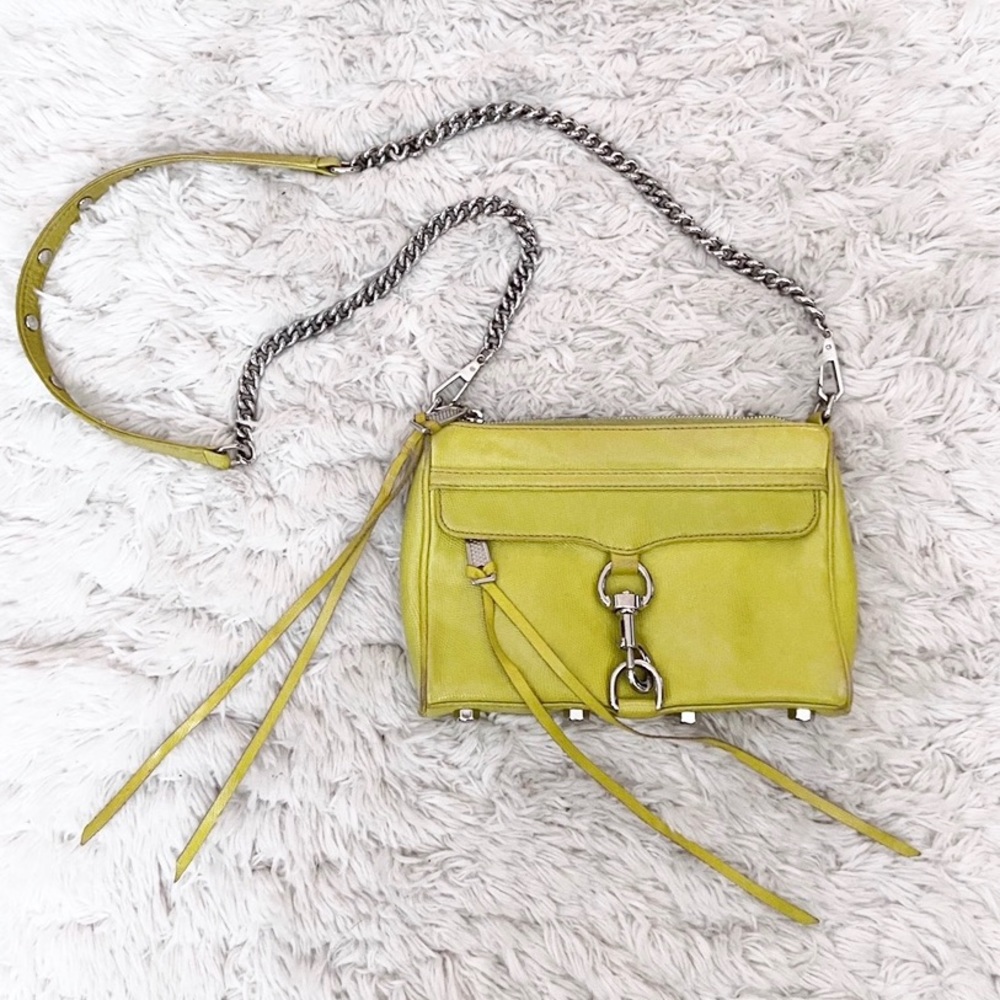 REBECCA MINKOFF Snake Embossed Mini Mac Crossbody - Picture 5 of 8